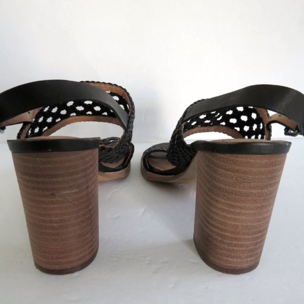 MADEWELL $158 The Basketweave High-Heel Sandal Size 8 - Picture 6 of 7